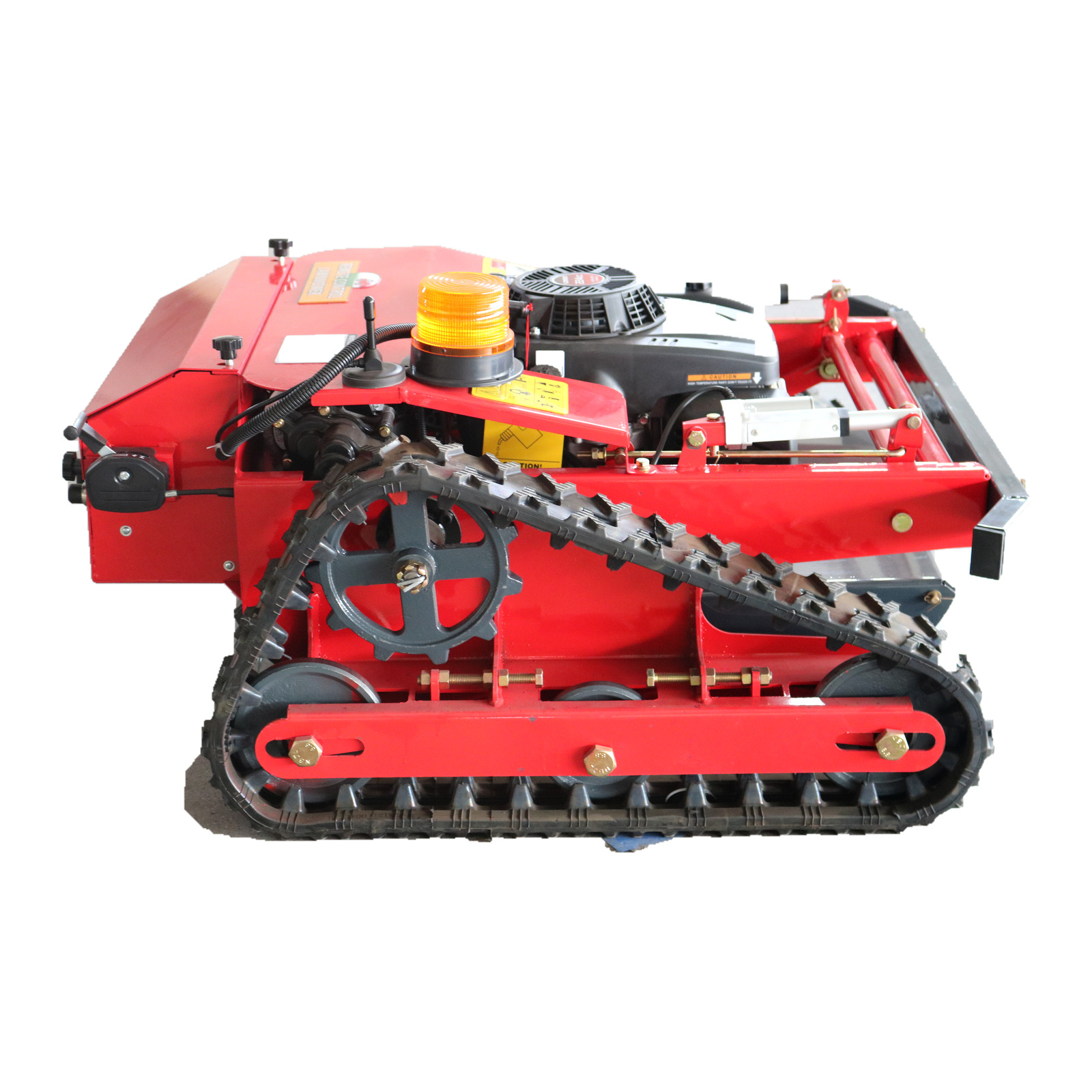 GST-550 compact hybrid tracked mower right side view
