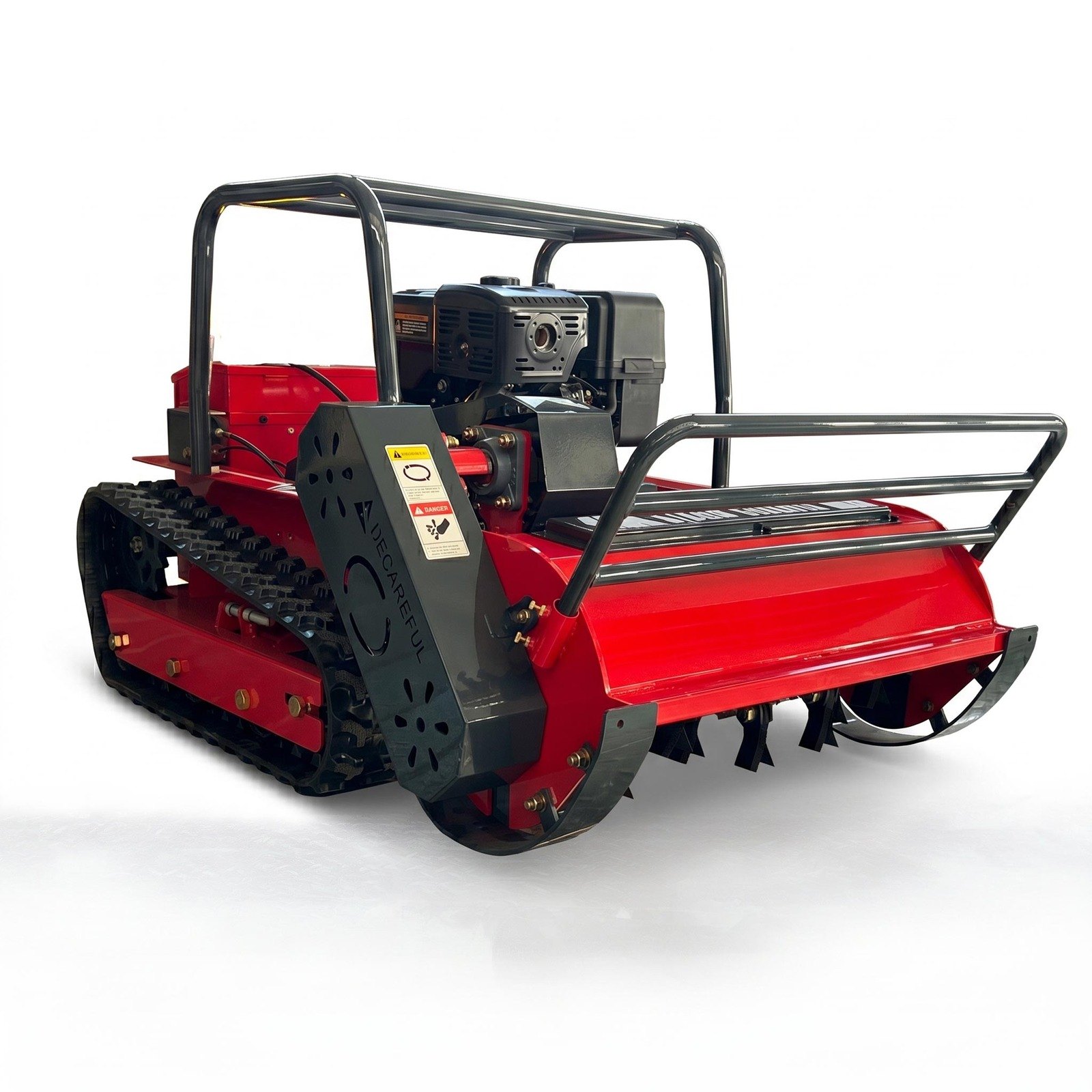 GST-800 gasoline version standard tracked flail mower