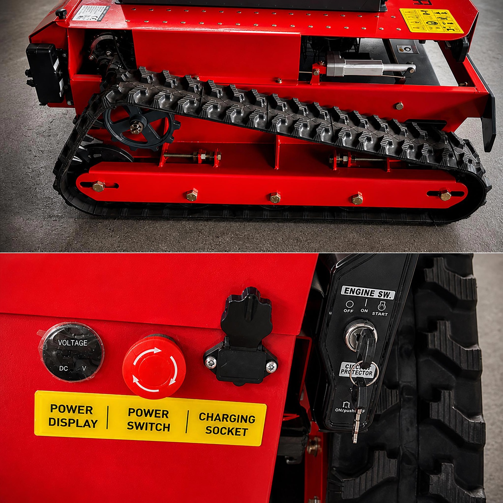 GST-900 control panel detail