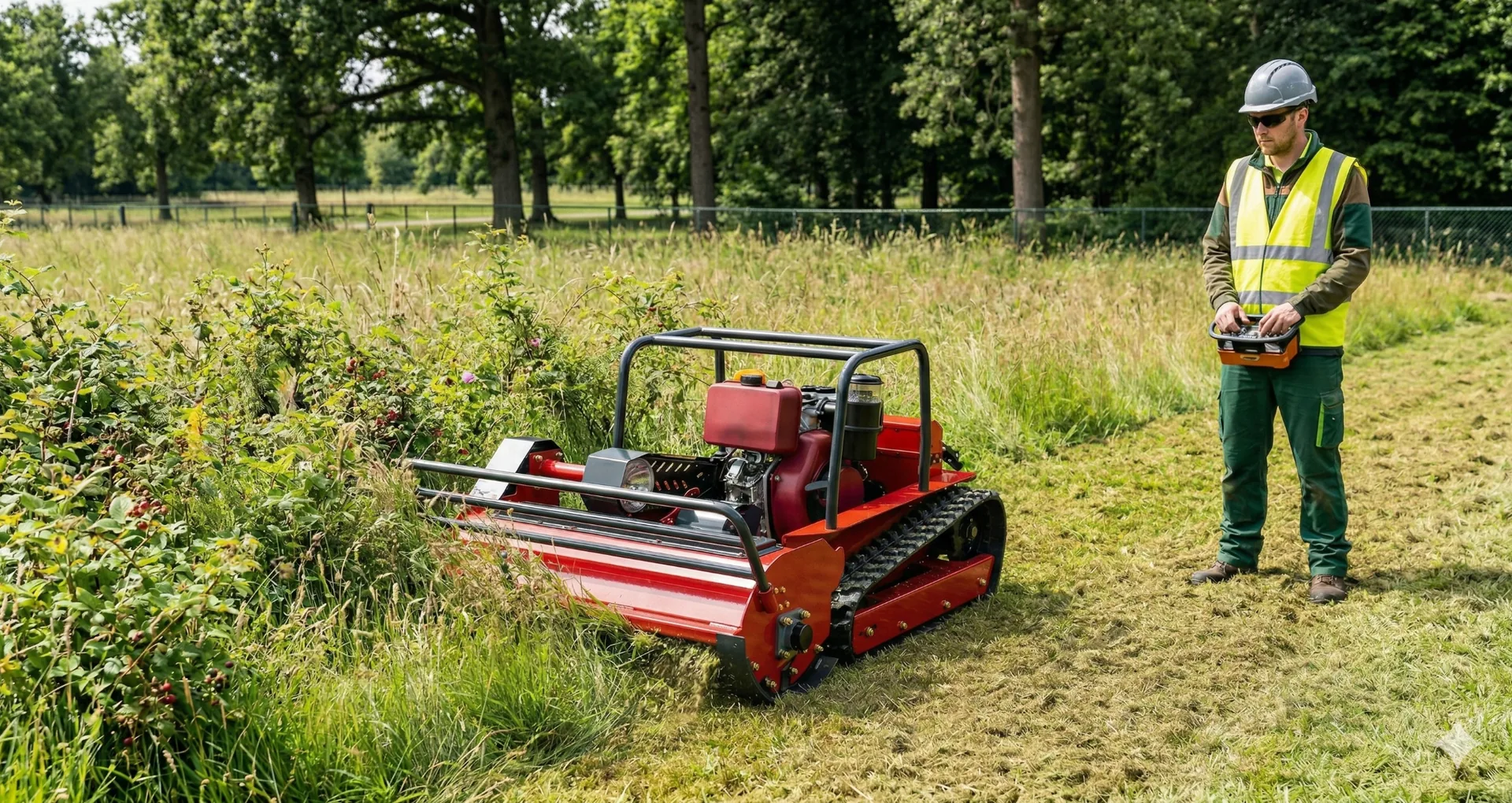 GREEN SHINE GST-1000 on contractor land-care work